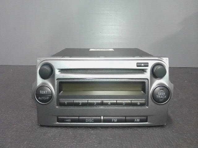 5kurudepa H18年 ラクティス DBA-SCP100 オーディオ ステレオ デッキ NCP100 33247拍卖