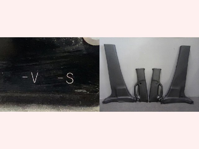 5kurudepa H29年 N-BOX DBA-JF3 センター ピラー トリム セット JF4 2WD カスタム ターボ 33272拍卖