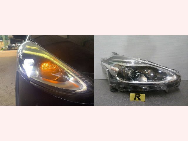 5kurudepa R2年 シエンタ 6AA-NHP170G 右 ヘッド ランプ ライト LED ICHIKO 52-317 後期 2WD NCP170 NSP170 点灯OK 33340拍卖