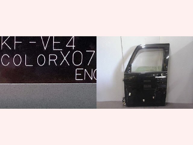 5kurudepa R1年 タント DBA-LA600S フロント 左 ドア 黒パール X07 LA610S カスタムX 2WD 後期 33422拍卖