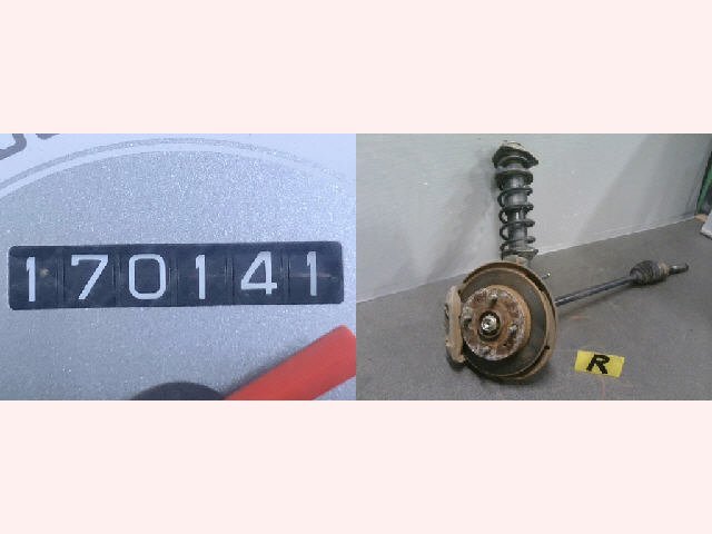 5kurudepa H15年 ハイゼット TE-S210P 右 フロント ストラット EFSE S200P S211P S201P 4WD ジャンク扱い 33374拍卖