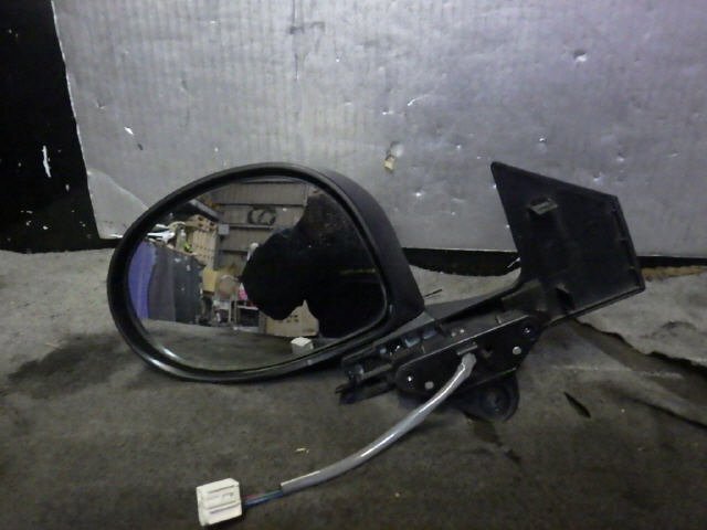 akurudepa H22年 モコ DBA-MG22S 左 ドア ミラー サイド 96302-4A03C 白 ZGF拍卖