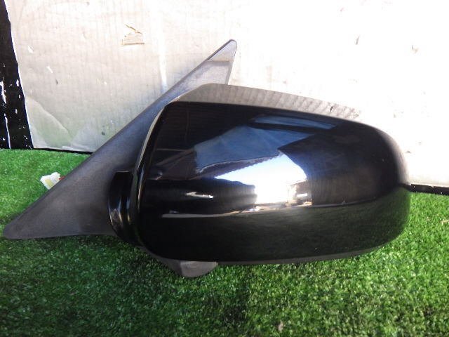 akurudepa H13年 セドリック GH-MY34 左 ドア ミラー サイド 96302-AG500 黒 KH3拍卖