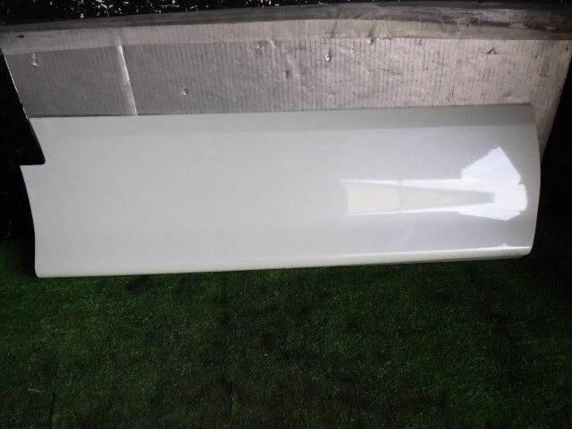 akurudepa H22年 セレナ DBA-CNC25 ドア プロテクター モール 76856-1GZ1A 白パール QX1 リア右ドアプロテクター拍卖