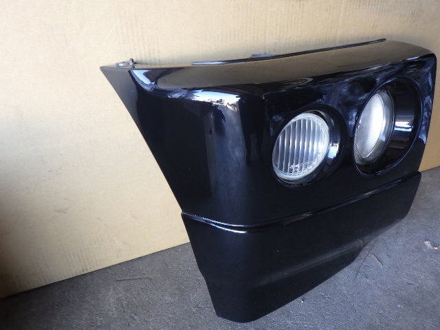 akurudepa H19年 パジェロ ミニ ABA-H58A フロント バンパー MR981772 黒 X42拍卖