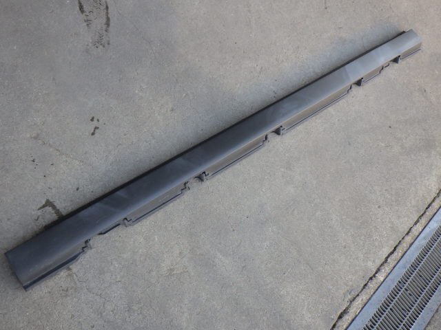 akurudepa H30年 アルトラパン DBA-HE33S 左 サイド ステップ スカート スポイラー 77240-80P00 黒無塗装拍卖