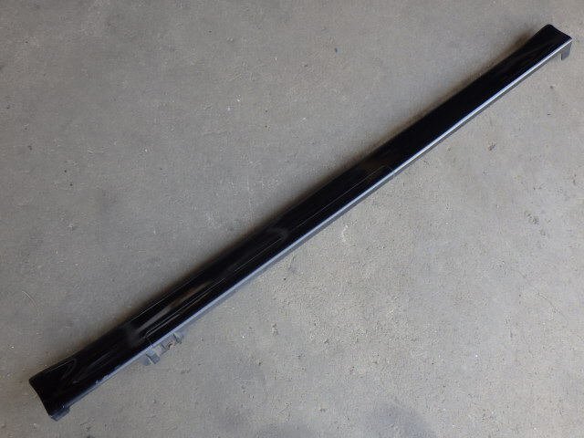 akurudepa H21年 バモス ABA-HM2 左 サイド ステップ スカート スポイラー 71860-S4R-000 黒 B92P拍卖