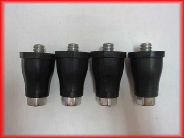 業務用冷蔵庫 ホシザキ 脚 4個 部品 高さ調節 水を流す調理場に 製氷機 冷蔵ショーケースにも 中古 A3拍卖