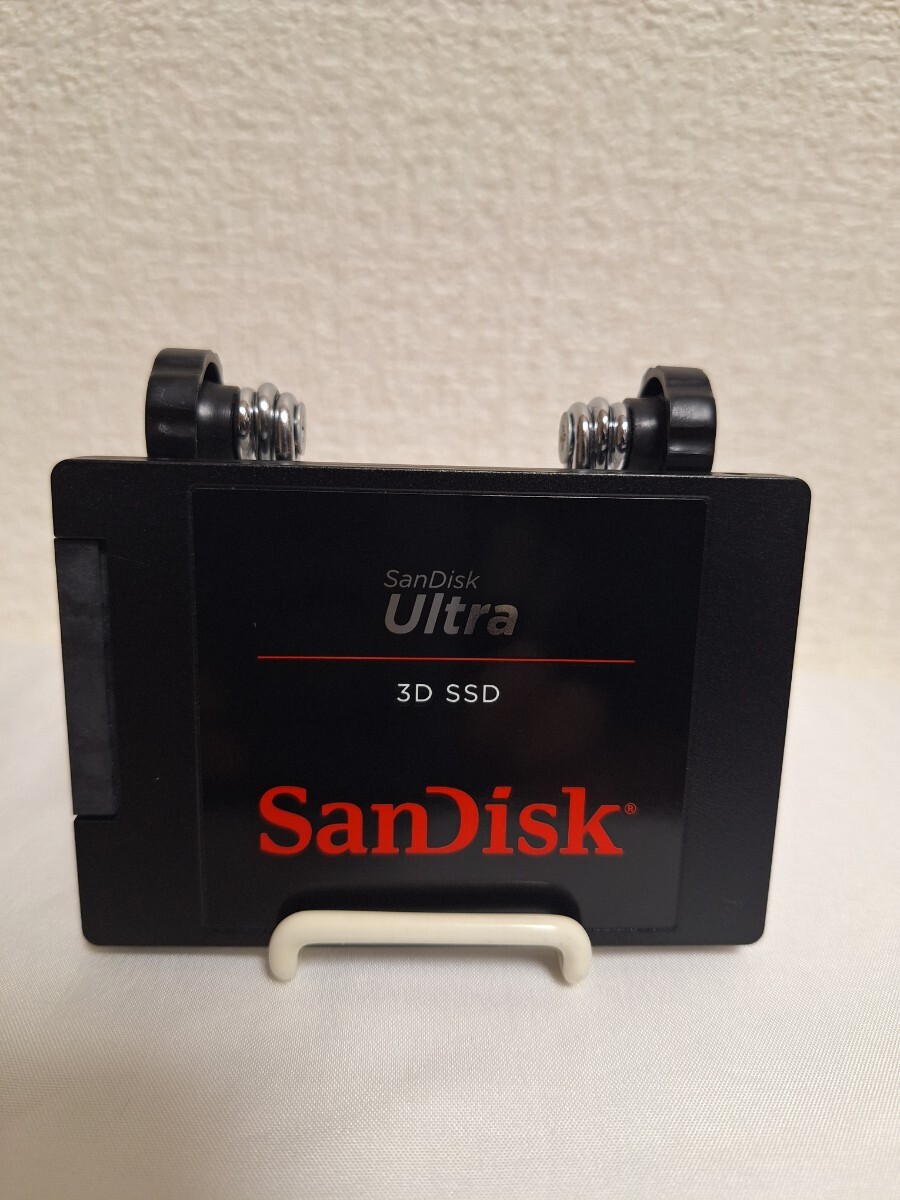 SanDisk SSD SATA 2.5インチ 500GB CrystalDiskInfo正常動作確認済 使用時間37651時間 ⑥拍卖
