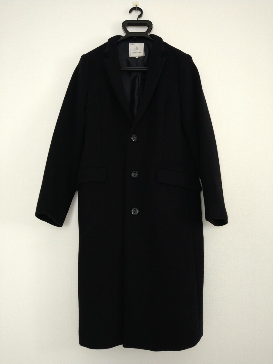 【新品同様】ROPE' PICNIC ボックスコート ブラック サイズ40拍卖