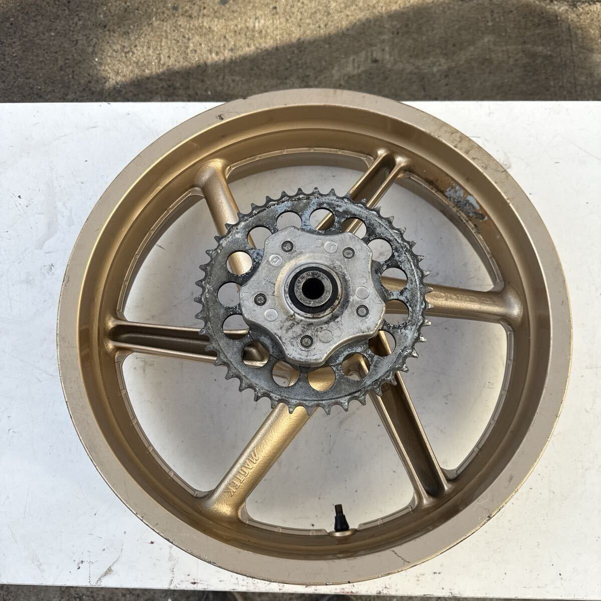 MAGTEK/HONDA/MT4.50x18/J18xMT4.50 DoT リアホイール現状品拍卖