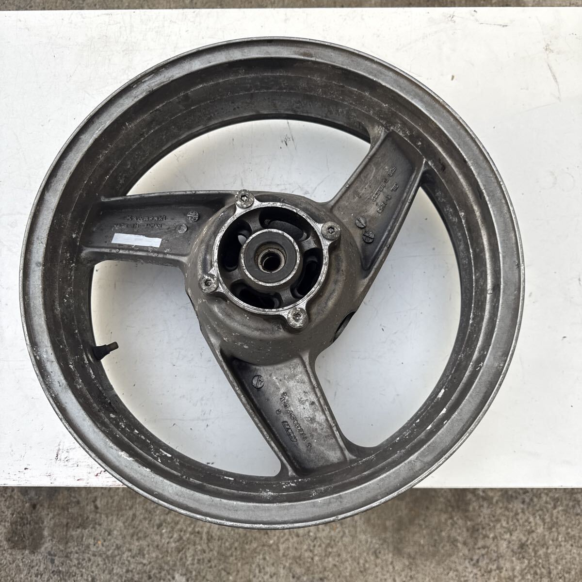 KAWASAKI/バイクホイール 17xMT4.50拍卖