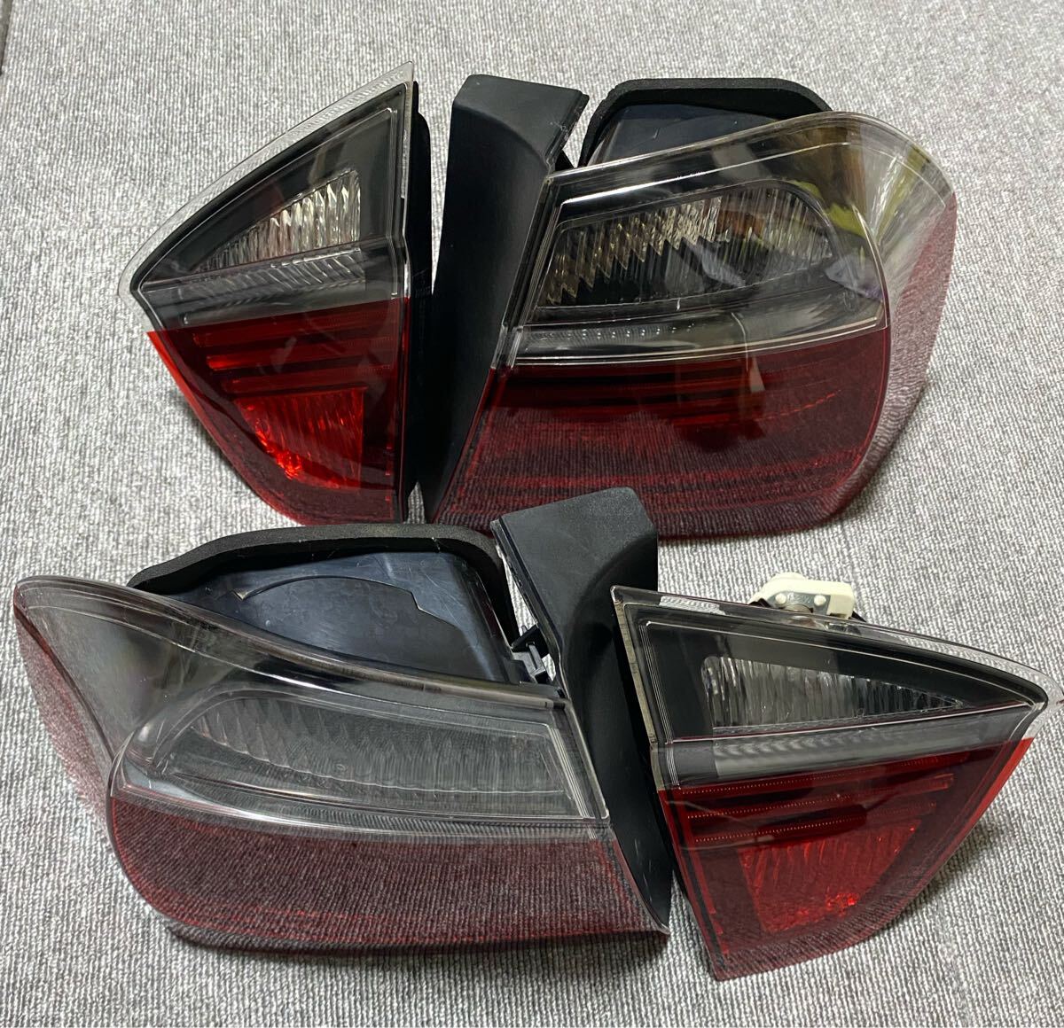 BMW純正 E90 BMW ブラックラインホワイトテールライトセット拍卖