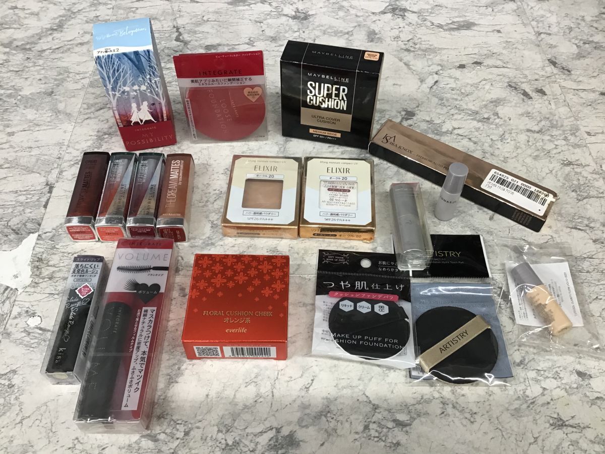 ●代KDS830-60【未開封】コスメ /インテグレート/メイベリン MAYBELLINE/マイポシビリティー/ファンデーション/ELIXIR/リップスティック/k拍卖