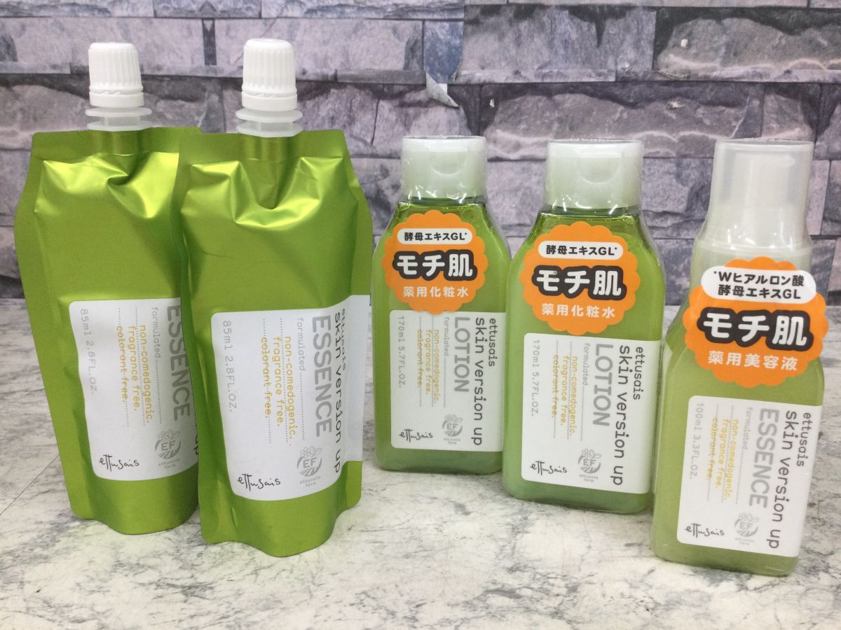 ●代KDS823-60【未開封品】エテュセ 薬用スキンバージョンアップローション 170ml×2/エッセンス 100ml×1 詰め替え 85ml×2 まとめ /k拍卖