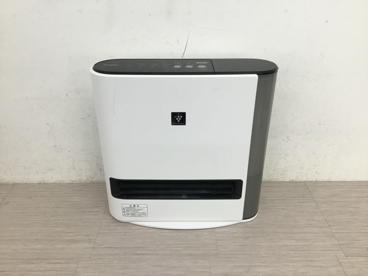 ●営NS142-120 【通電確認済み】 SHARP シャープ 加湿セラミックファンヒーター HX-SK12-W プラズマクラスター ホワイト 2024年製拍卖