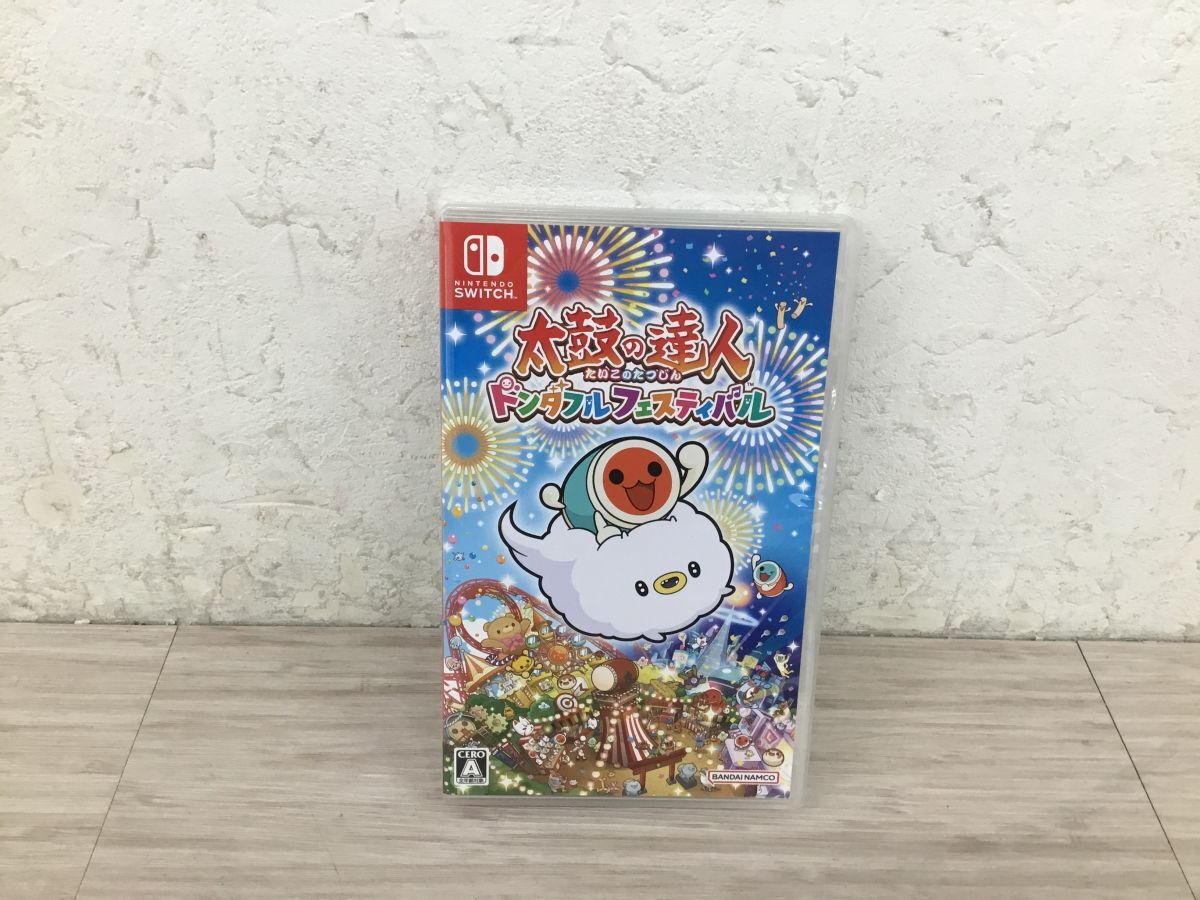●営NS152-60-M 任天堂 Nintendo Switch ソフト 太鼓の達人 ドンダフルフェスティバル ニンテンドー拍卖
