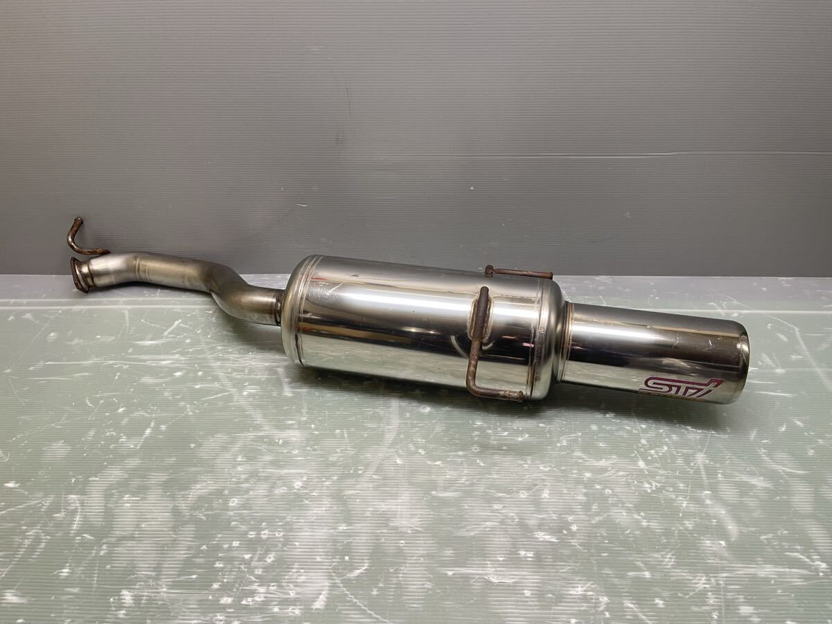 希少品!! スバル レガシィ BH5/BE5/BHE/BEE 平成14年 STI GENOME ステンレス マフラー 美品! 中古拍卖