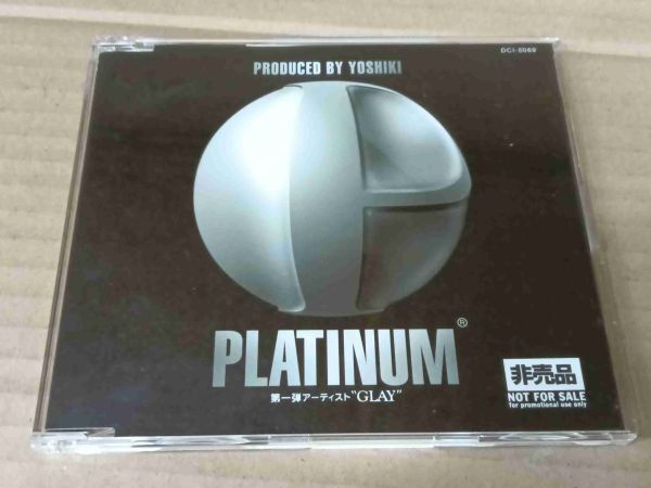 GLAY PLATINUM RECORDS PERFORMED BY GLAY PRODUCED BY YOSHIKI RAIN レア非売CD i703拍卖