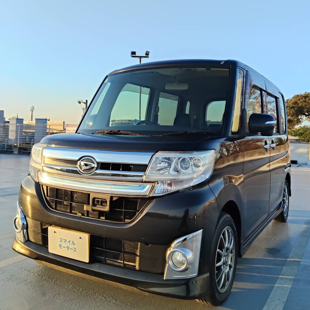 即決★即納★車検取り立てR9年11月まで★乗って帰れます★タントカスタム★ターボ★希少クロ★スマアシ/両側パワスラ/地デジ/Bluetooth拍卖