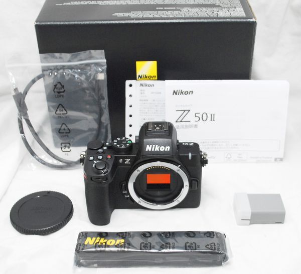 【新品同様 243ショット・メーカー保証書 付属品完備】Nikon ニコン Z50 Ⅱ拍卖
