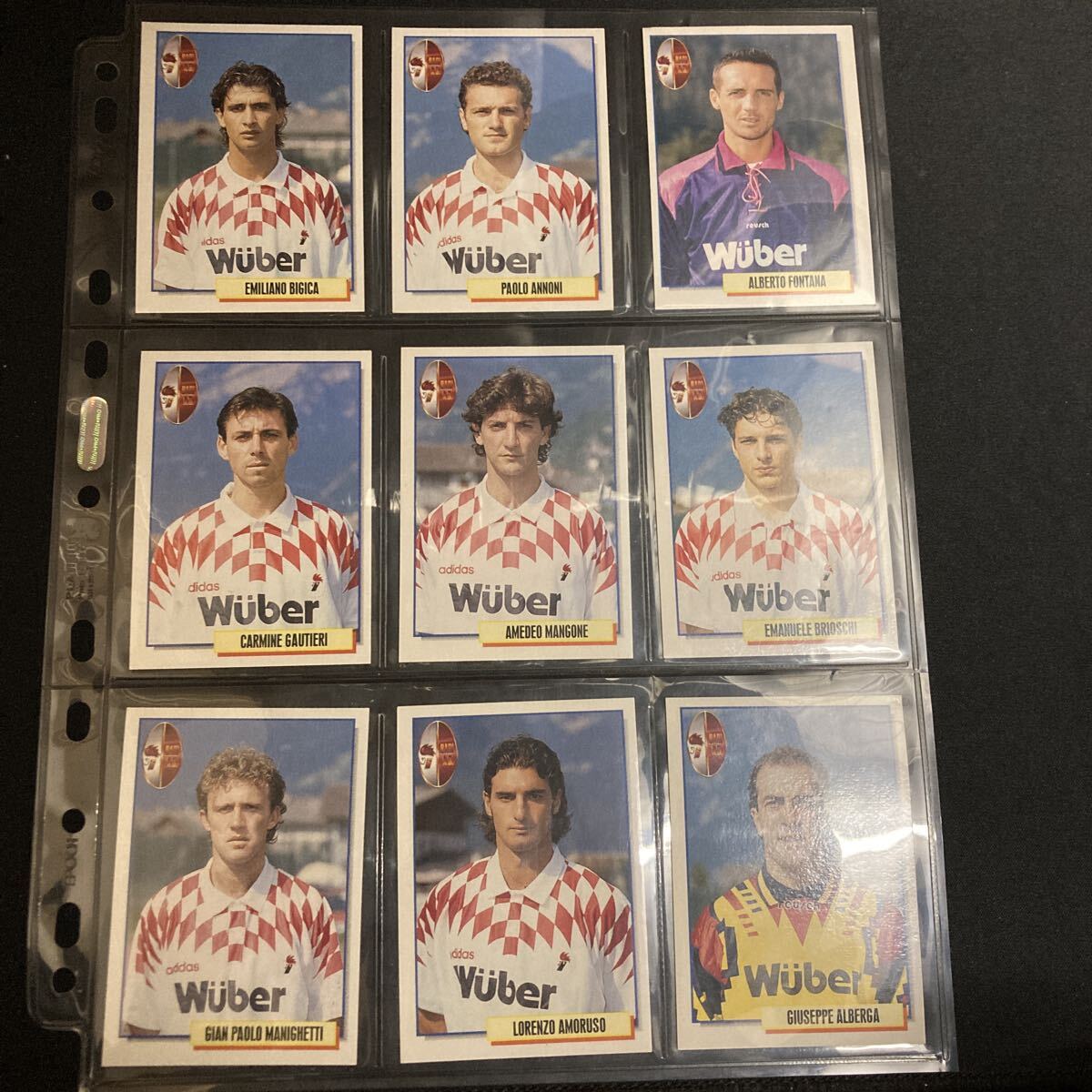 マーリン CALCIO 95 セリエA バリ 11枚セット拍卖