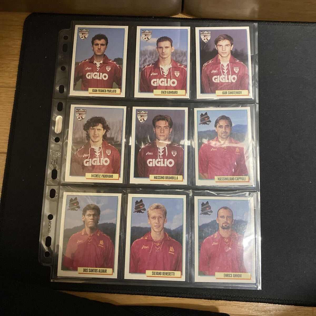 マーリン CALCIO 95 セリエA ローマ ナポリ レッジーナ ラッツィオ サンプドリア 22枚セット拍卖