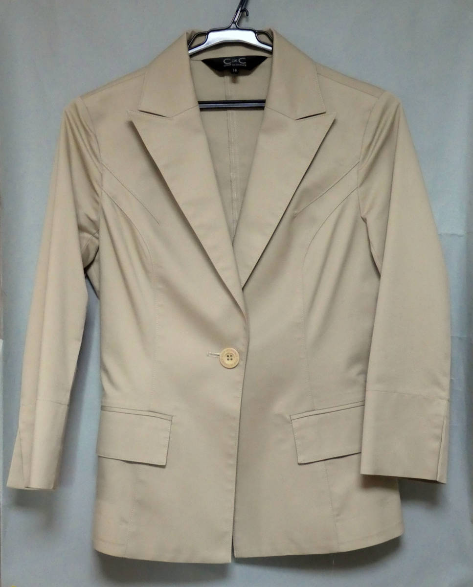 COUP DE CHANCE クードシャンス 春秋もの ジャケット ベージュ 38(S)サイズ 拍卖