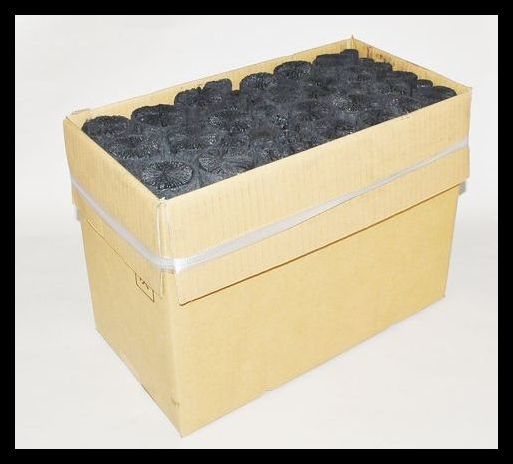 ▲楠廸庵▲炉用道具炭(大箱) 茶道具拍卖