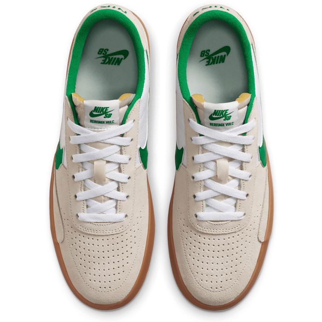 ■ナイキ エスビー ヘリテージ バルク サミットホワイト/ラッキーグリーン 新品 27.0cm US9 NIKE SB HERITAGE VULC CD5010-101拍卖