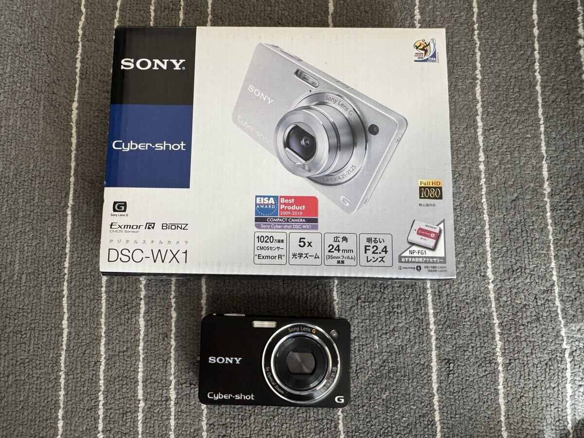 【中古良品】SONY Cyber-shot DSC-WX1 フルセット 動作確認済 ソニー サイバーショット拍卖