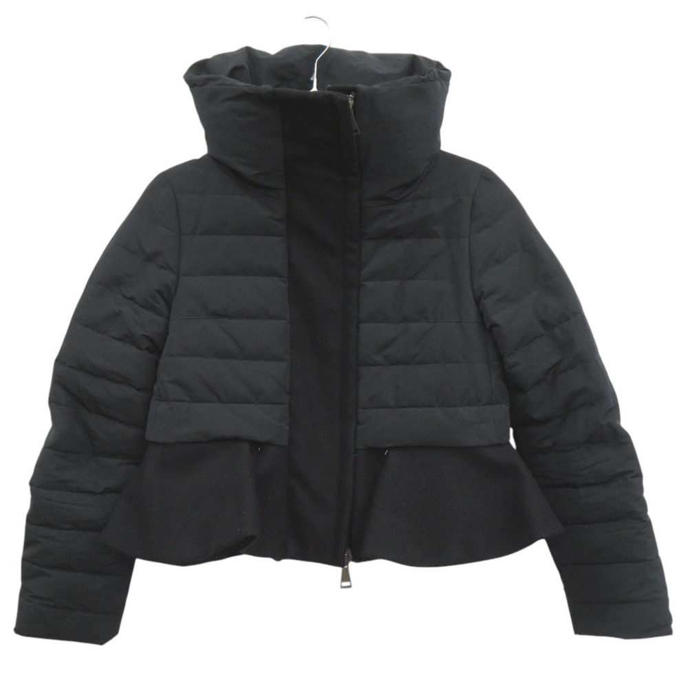 美品 モンクレール PREMIERE PELTEE ポリエステル/ウール ブラック ダウンジャケット 黒 1235 MONCLER拍卖