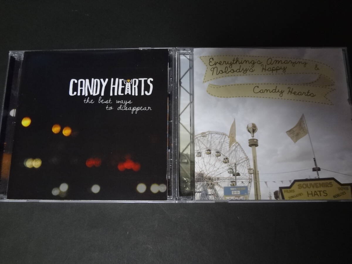 CANDY HEARTS /everything's amazing & nobody's happy, the best ways CD girls vocal pop punk ex hot knife lemuria kittyhawk earth拍卖