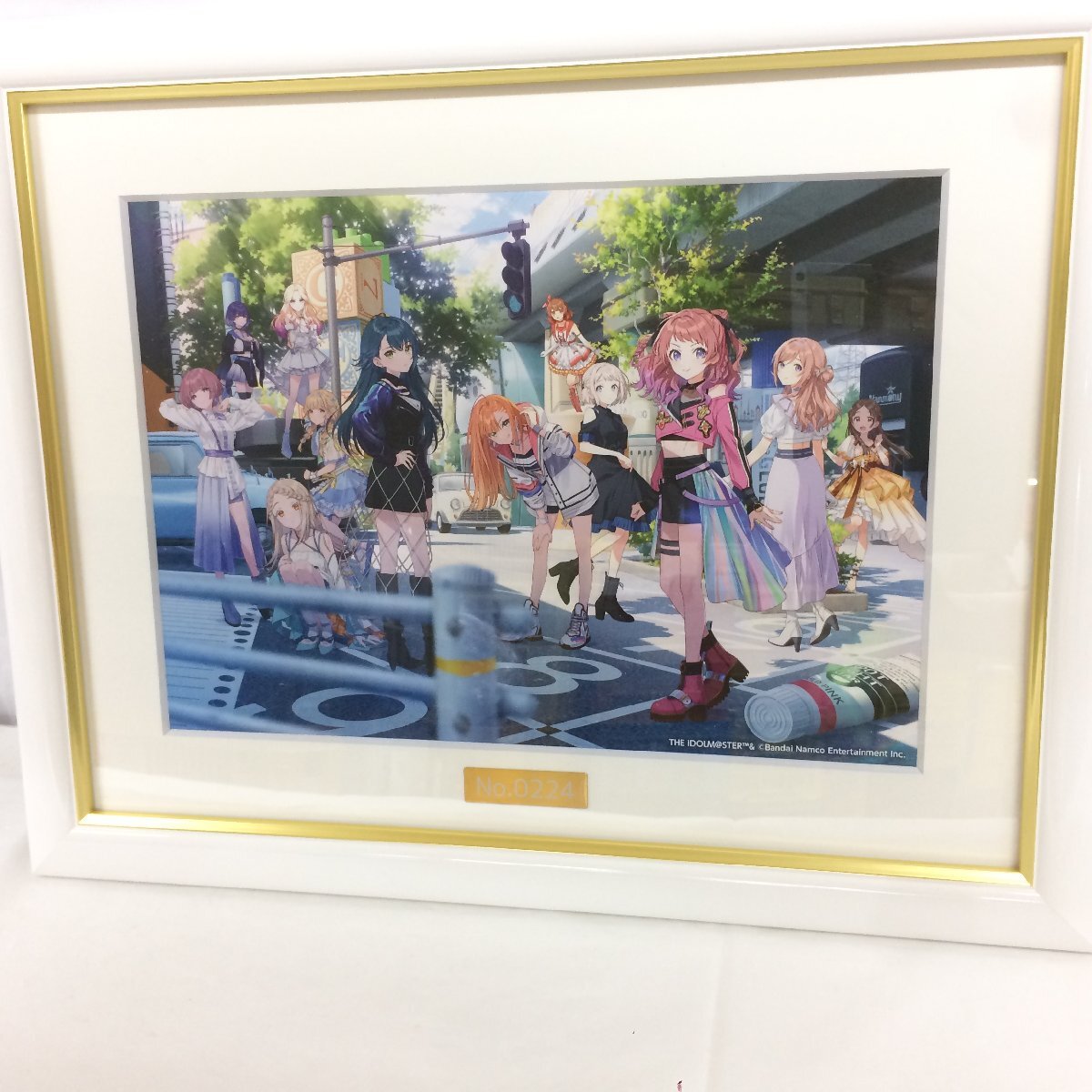 f107*120 【現状品】 1円~ 学園アイドルマスター The 1st Period 公式キャラファイングラフ拍卖