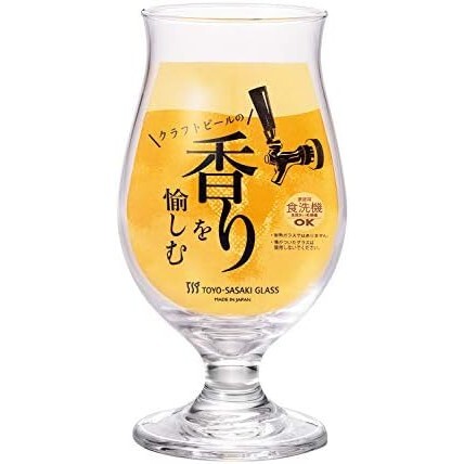 1個 東洋佐々木ガラス ビールグラス ビヤーグラス 香り 420ml 日本製 食洗機対応 ハイボールグラス サワーグラス チューハイグラス ギフト拍卖