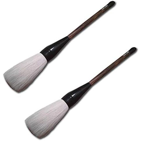 太筆 習字 筆 書道 練習 羊毛 幅広い書体に対応 楷書 行書 耐久性あり 2本セット拍卖