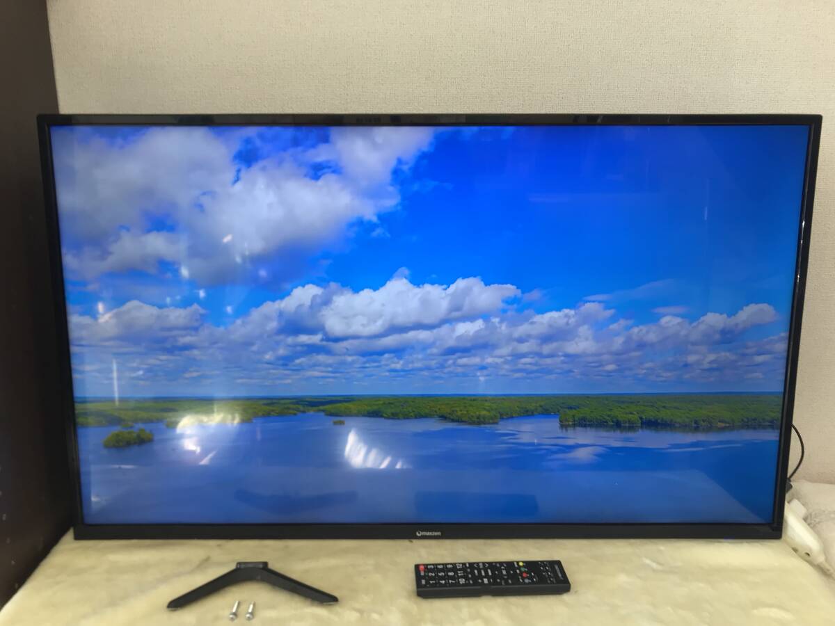 2401 maxzen マクスゼン 4K対応LED液晶テレビ (JU43SK03) 2020年製 43型 50/60HZ 壁掛け 置き型 家電 TV 映像機器 他拍卖