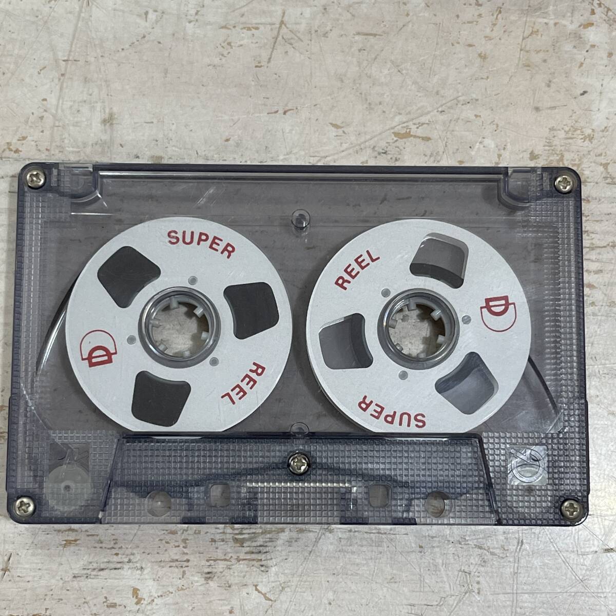 5018 オープンリール風 カセットテープ SUPER REEL 使用済みカセットテープ レトロ 当時物拍卖