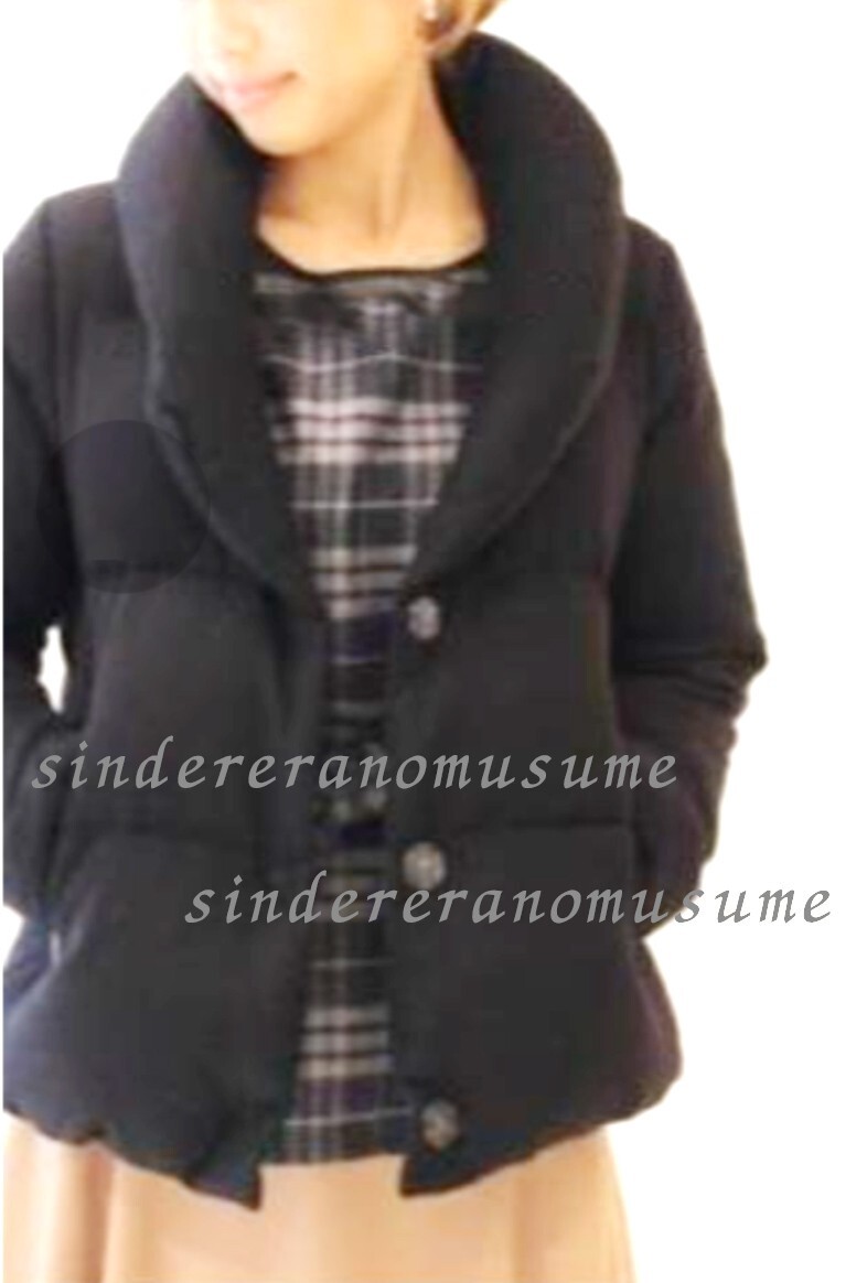 ★スピック&スパン 黒ダウンジャケット 2WAY★拍卖