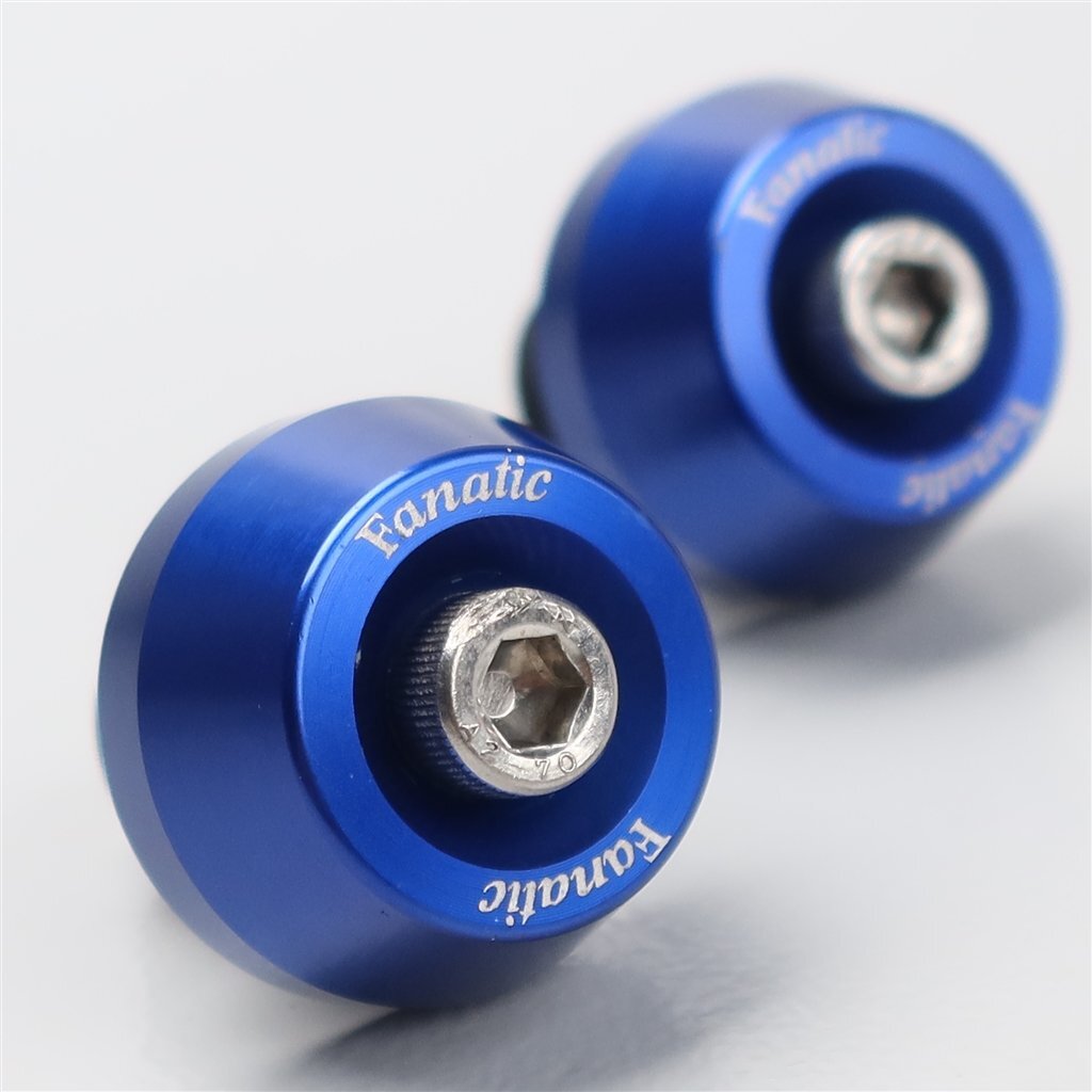 ♪Fanatic ファナティック アルミ ハンドルバーエンド 汎用品 (Y1105AiEX) YZF-R3取り外し拍卖