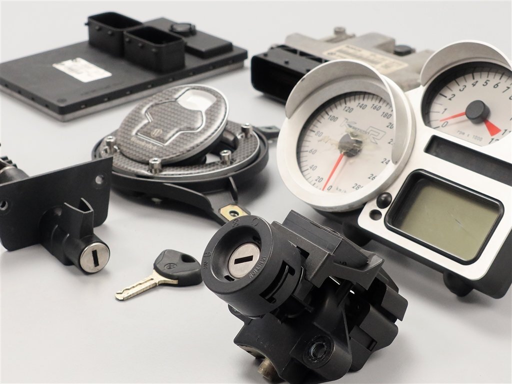 ♪BMW/K1200R 純正 イモビ付き キーセット&メーター SET 72594km (B1106A08) 2006年式 検/ECU/鍵/ロック/0261209003拍卖