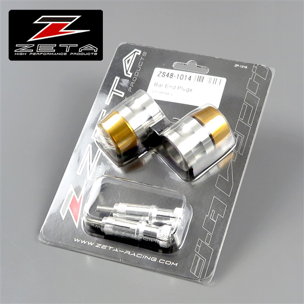 ◇ZETA ハンドルバーエンドプラグ ユニバーサル Lサイズ/ゴールド 展示品 (ZS48-1014)検索/ウエイト拍卖