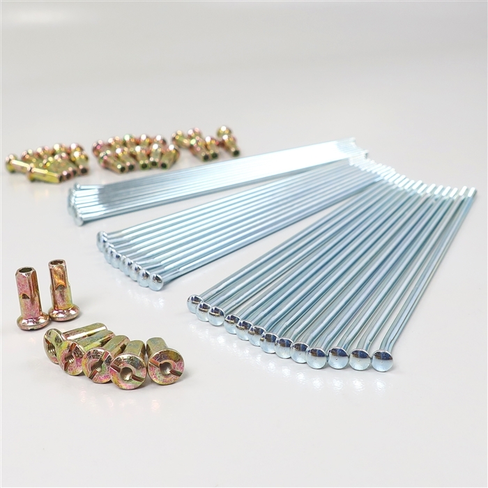 ◇展示品 CRF110F/19- CRF70F/04-12 XR70R/97-03 ダチ/DACHI スチール リア スポーク/ニップルセット(DC410-5181)拍卖