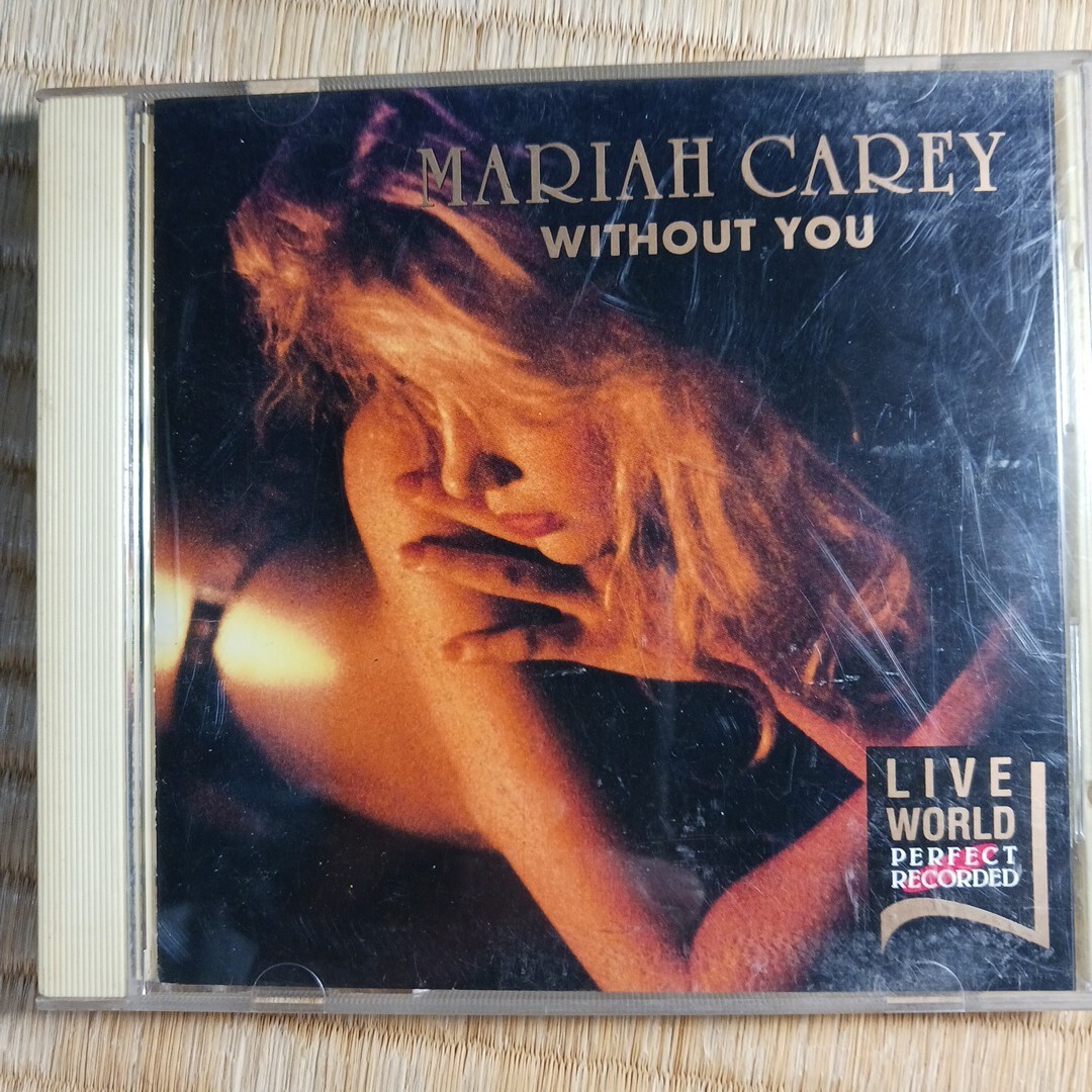 CD MARIAH CAREY WITHOUT YOU LIVE WORLD マライア キャリー拍卖