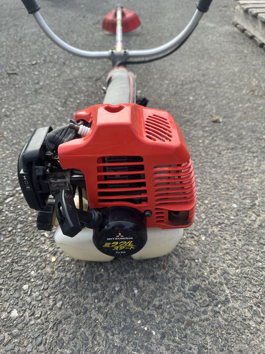 ☆ジャンク・中古品☆ 草払い機 三菱 TU26 部品取り用 1台☆拍卖