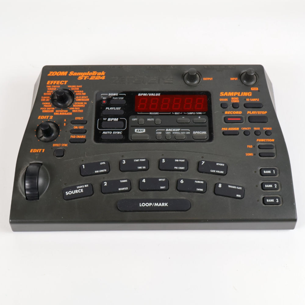 中古 サンプラー ズーム ZOOM ST-224 SampleTrak拍卖