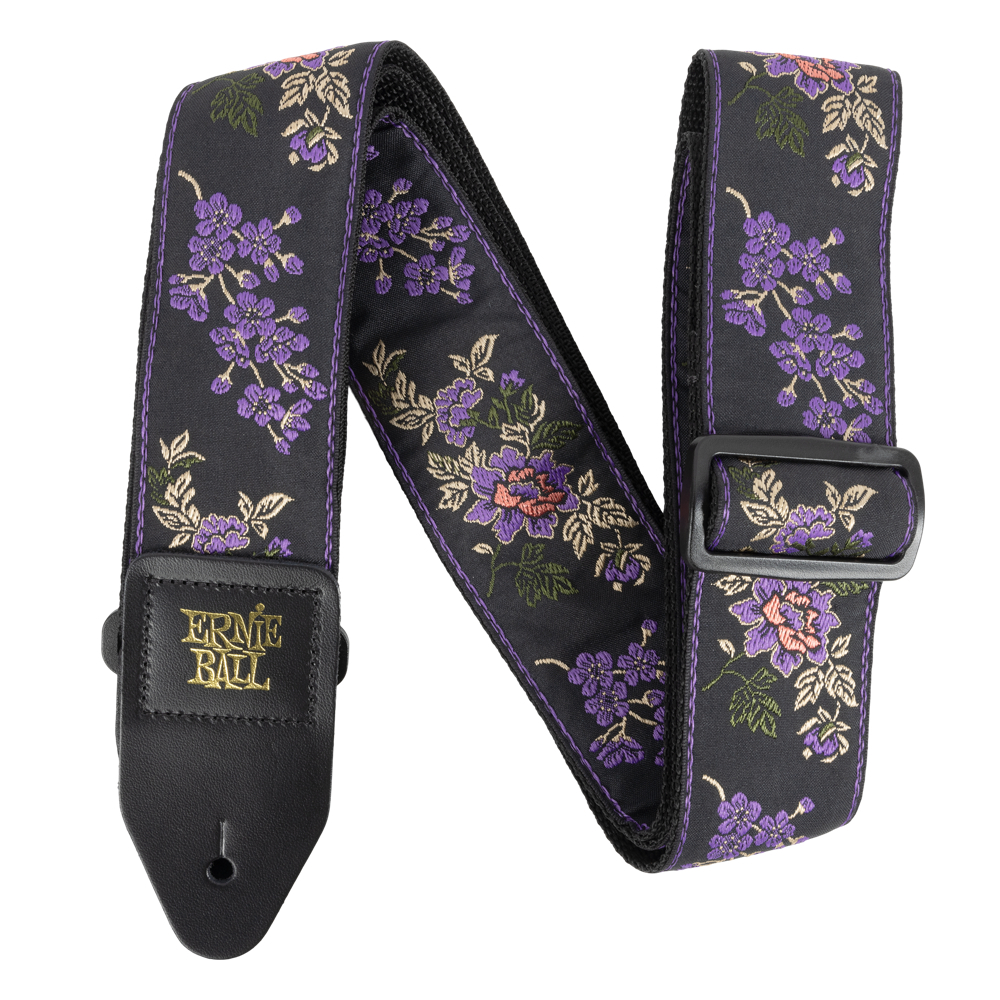 ERNIE BALL アーニーボール 5364 LAVENDER BLOSSOM Jacquard Strap ギターストラップ拍卖