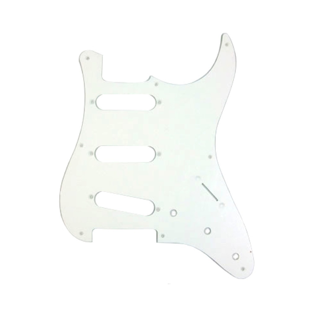 ギター用ピックガード Montreux モントルー JPN SC 57 AGED WHITE 1PLY 2mm No.8093 ストラトキャスター ピックガード拍卖