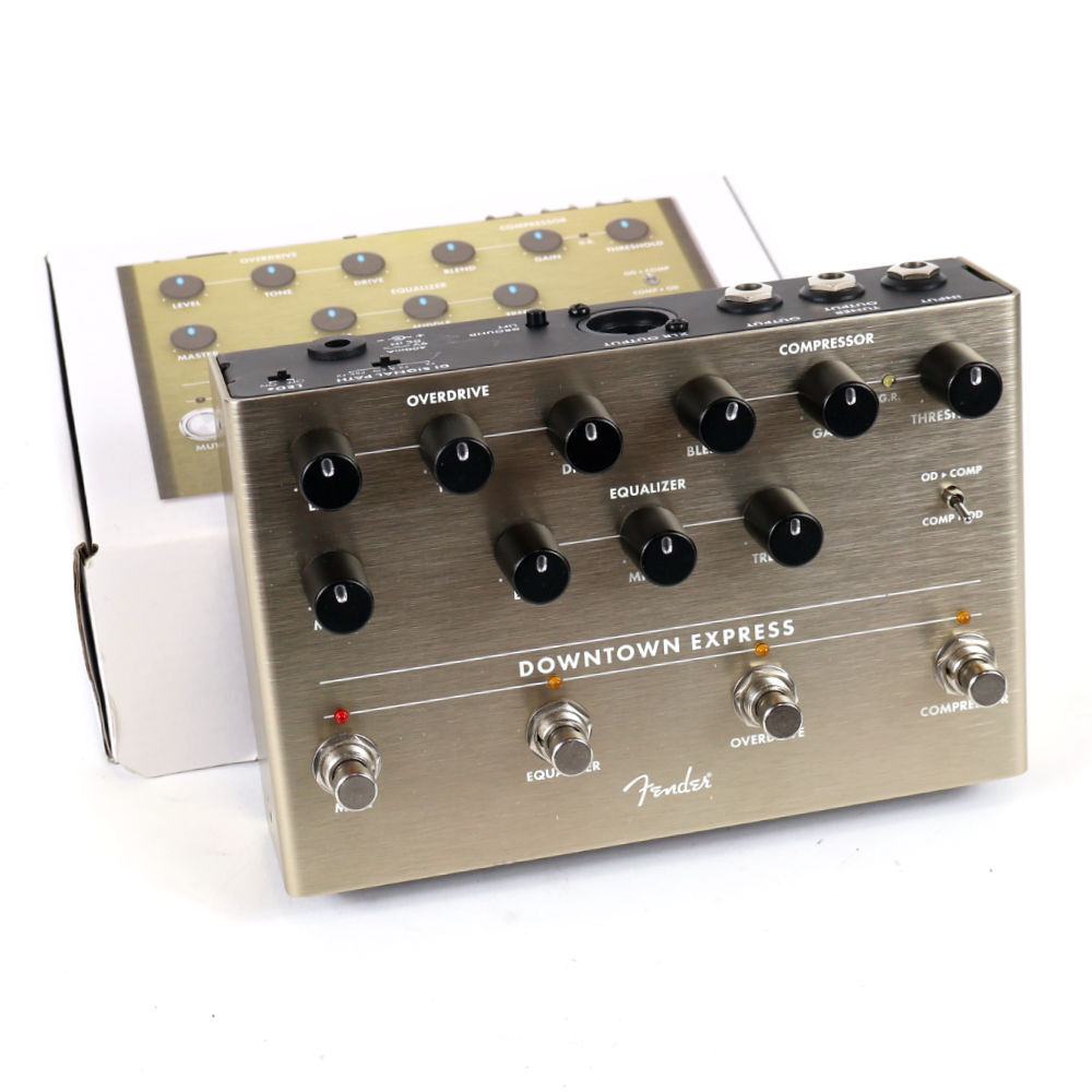 中古 フェンダー Fender DOWNTOWN EXPRESS BASS MULTI-EFFECT ベースエフェクター拍卖
