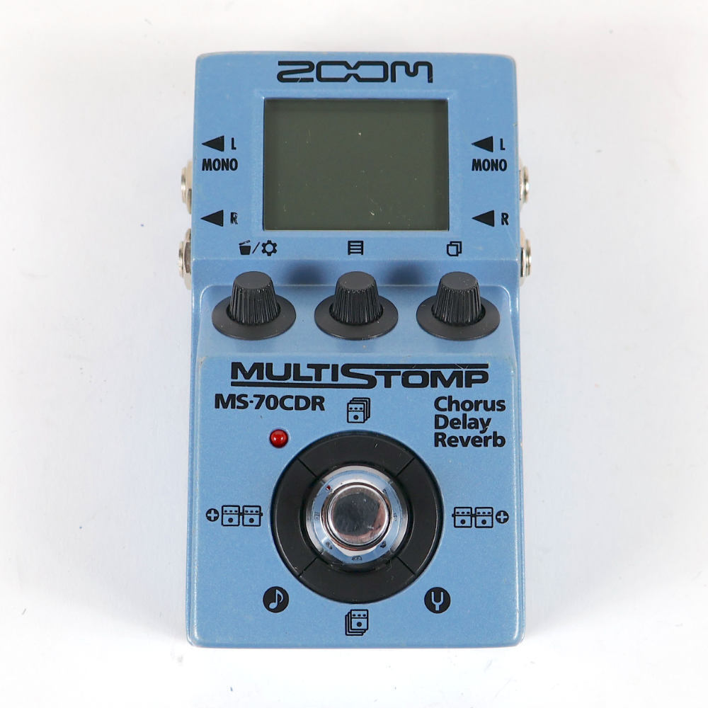 中古 マルチエフェクター ZOOM MS-70CDR ズーム 空間系マルチエフェクター拍卖